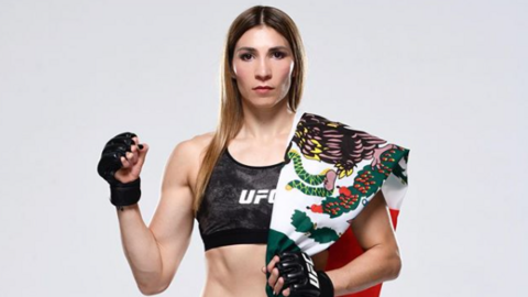 Una imagen de Instagram de la luchadora mexicana Irene Aldana.