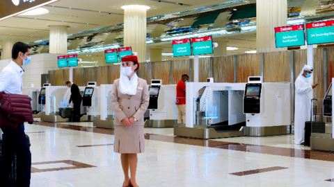 Terminal 3 del Aeropuerto Internacional de Dubai, (Emirates)