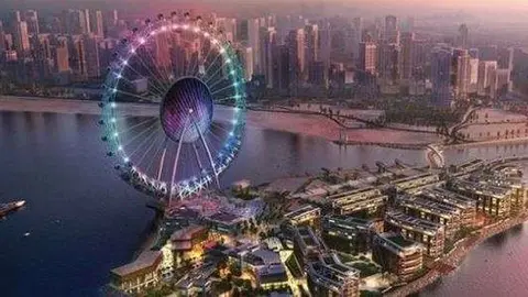 Bluewaters Island en Dubai. (Fuente externa)