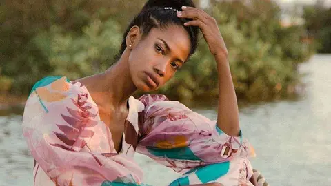 La moda que Glory Ang Atelier trae a Dubai está inspirada en los manglares del Caribe colombiano. (gloryangatelier)