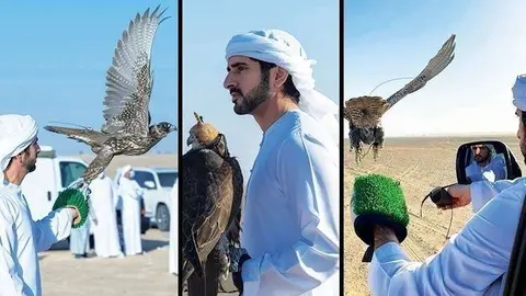 imágenes subidas a Instagram por el jeque Hamdan.