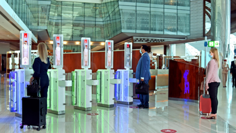 Una imagen del Aeropuerto Internacional de Dubai DXB. (Emirates)