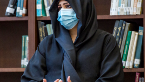 La jequesa Latifa bint Mohammed bin Rashid Al Maktoum durante un acto en septiembre de 2020. (WAM)