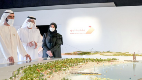 Dubai Media Office difundió esta imagen de uno de los nuevos proyectos.