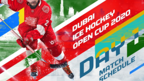 Los encuentros tienen lugar en la pista de hielo del Dubai Mall.