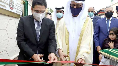 Inauguración del Consulado General de Emiratos Árabes en el Aaiún. (WAM)