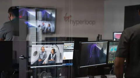 Primeras pruebas seguras de Virgin Hyperloop. (WAM)
