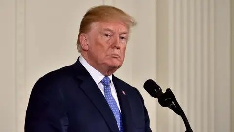 El presidente de Estados Unidos, Donald Trump. (Fuente externa)