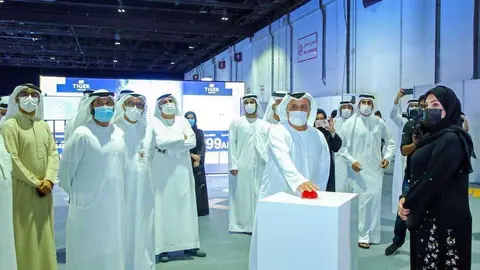 Un acto en Dubai en la era del coronavirus. (WAM)