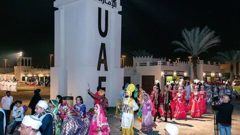 Una imagen del Sheikh Zayed Heritage Festival 2018. (WAM)
