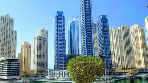 Una imagen de Dubai Marina. (EL CORREO)