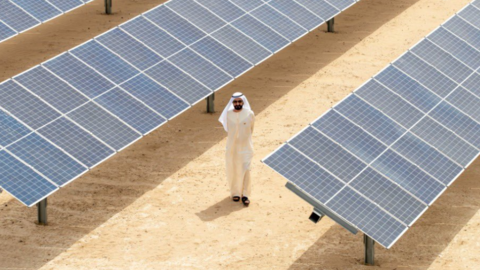 Parque solar de Dubai. (Dubai Media Office)