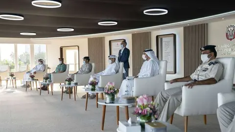 Un acto en Abu Dhabi en el otoño del coronavirus. (WAM)