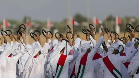 Celebraciones por el Día Nacional de EAU. (WAM)
