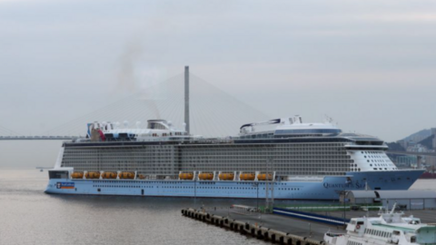 El crucero Quantum of the Seas, de la naviera Royal Caribbean. (Fuente externa)