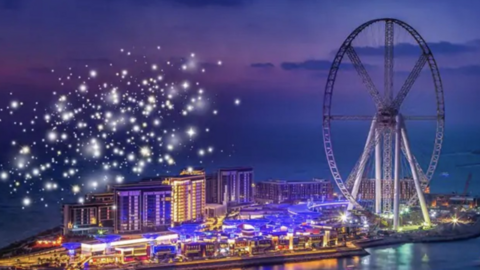 Una imagen de Bluewaters en Dubai. (Fuente externa)