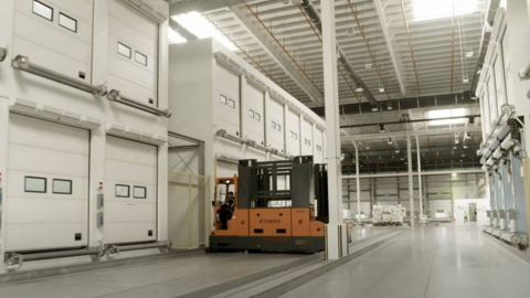 Una captura de pantalla del vídeo difundido por Emirates.