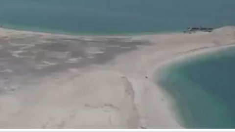 Una captura de pantalla del vídeo difundido por la Municipalidad de Abu Dhabi.