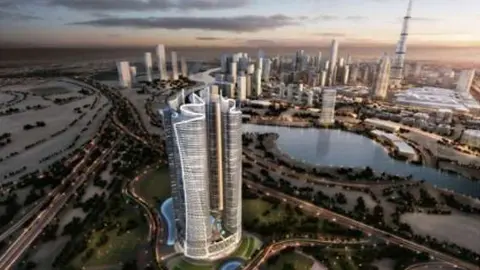 Edificios construidos por Damac Properties en Dubai.