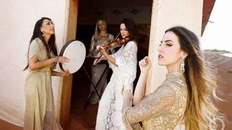 La cuatro integrantes de Sonore Al Andalus. (Cedida)