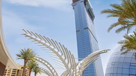 Palm Tower en La Palmera de Dubai. (Nakheel)