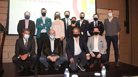 Integrantes del nuevo Comité Ejecutivo del Spanish Business Council y Cámara de Comercio Oficial de España en Emiratos Árabes Unidos. (EL CORREO)