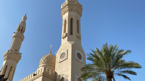 Una mezquita en el emirato de Dubai. (Fuente externa)