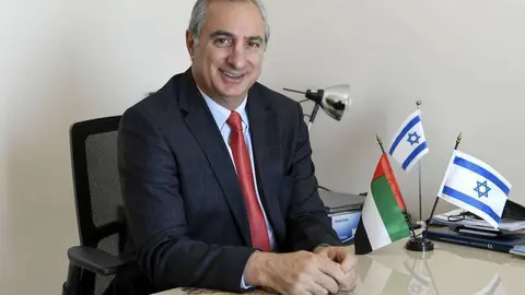 Eitan Naeh, Jefe de Misión de la Embajada de Israel en Abu Dhabi. (WAM)