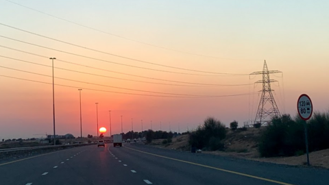 Una carretera en Emiratos Árabes Unidos. (EL CORREO)