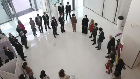 Inauguración de la exposición 'Ellas tienen la fórmula'. (EL CORREO)