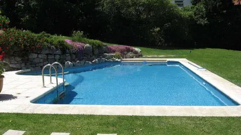 La fiesta tuvo lugar en los jardines de un complejo de Abu Dhabi.