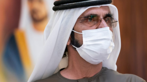 El jeque Mohammed bin Rashid Al Maktoum, vicepresidente y primer ministro de Emiratos Árabes Unidos y gobernante de Dubai. (WAM)