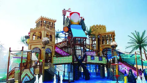 El parque acuático de Yas Island. (Fuente externa)