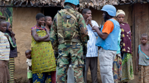 Personal de seguridad en el Congo. (Naciones Unidas)