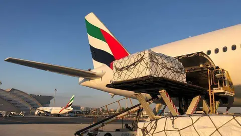 Ayuda de Emiratos a Sudán. (WAM)