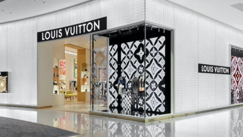 Tienda de Louis Vuitton en Dubai Mall. (Twitter)