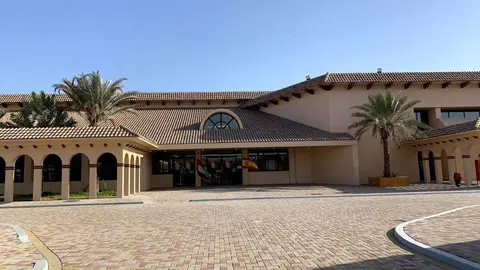 La sede de la Escuela Española de Abu Dhabi. (EL CORREO)