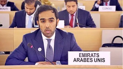 Mohammad Saleh Al Shamsi, segundo secretario de la Misión Permanente de EAU en la ONU. (WAM)                       .