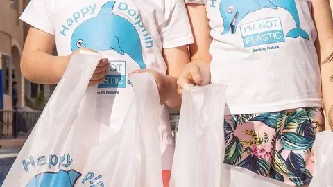 Bolsas sostenibles.