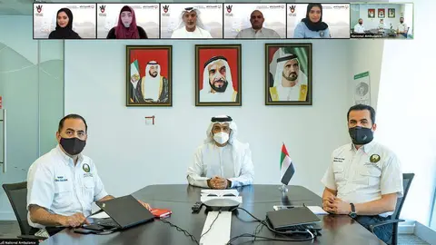 Acuerdo entre Special Olympics UAE y National Ambulance. (WAM)