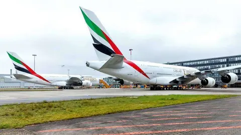 Una imagen del Aeropuerto Internacional de Dubai DXB. (@emirates)