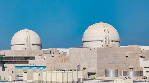 La planta de Energía Nuclear de Barakah en la Región Occidental de EAU.