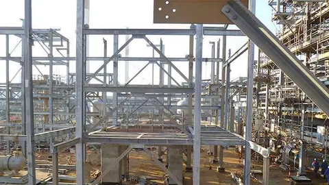 Samref es una refinería de Arabia Saudita.