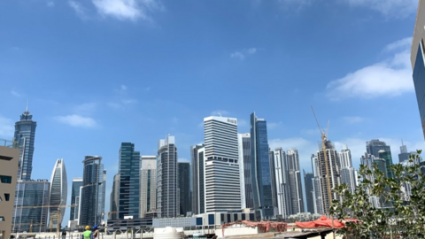 Apartamentos en Business Bay en el centro de Dubai. (EL CORREO)