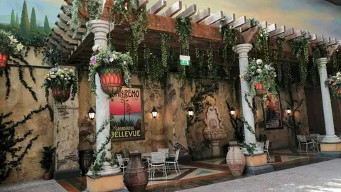 Una imagen de Ferrari World en Yas Island de Abu Dhabi. (EL CORREO)