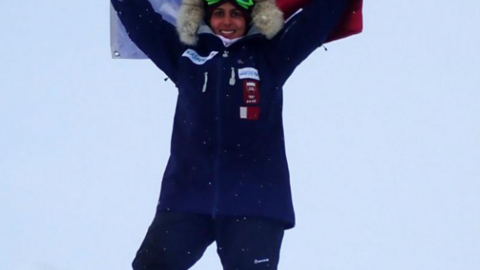 Asma Al-Thani aspira a convertirse en la primera mujer qatarí en escalar el Monte Everest. (Twitter)