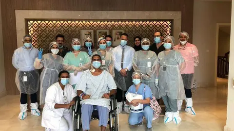 El primer trasplante de médula ósea en Abu Dhabi se realizó en julio de 2020. (WAM)