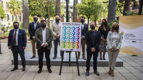 Presentación del cartel de la 46 edición del Festival de Cine Iberoamericano de Huelva.
