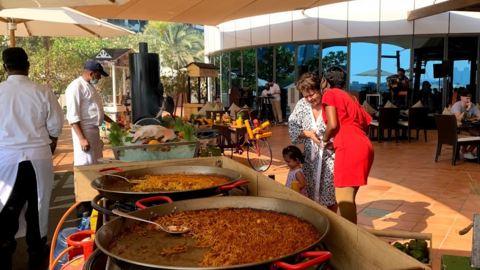 Un restaurante en Dubai. (EL CORREO)