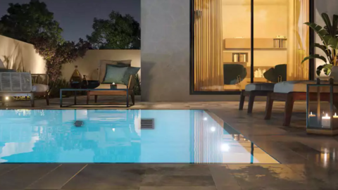 Una de las villas en la urbanización de Yas Island. (Aldar)